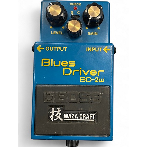 Used BOSS BD2W Blues Driver Waza Craft Effect Pedal