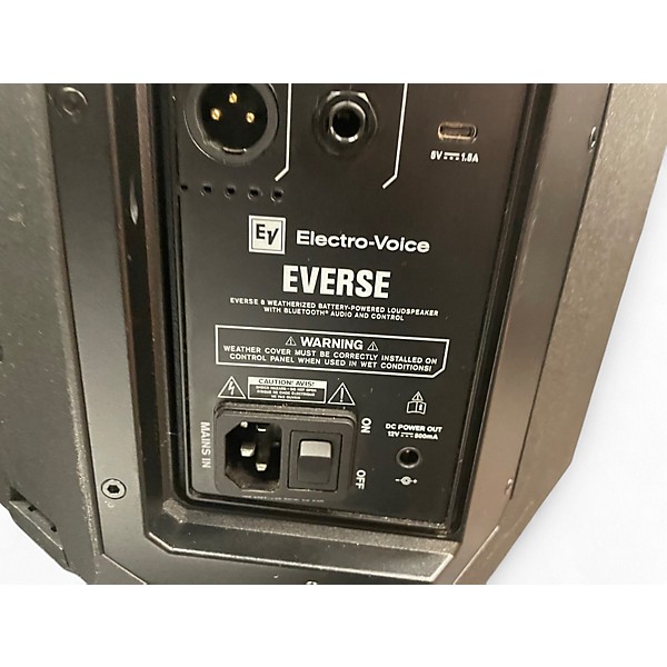 Used Electro-Voice EVERSE 8 Powered Speaker