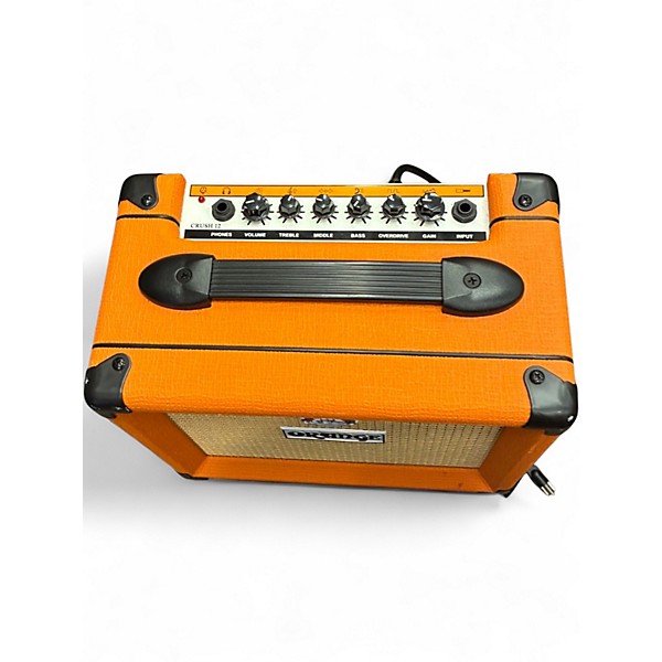 Used Orange Amplifiers Crush 12 Guitar Combo Amp