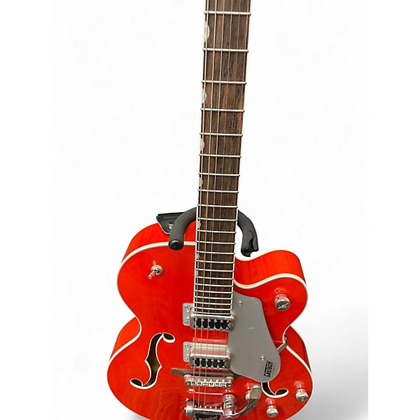 Used Gretsch Guitars G5427T Orange Hollow Body Electric Guitar