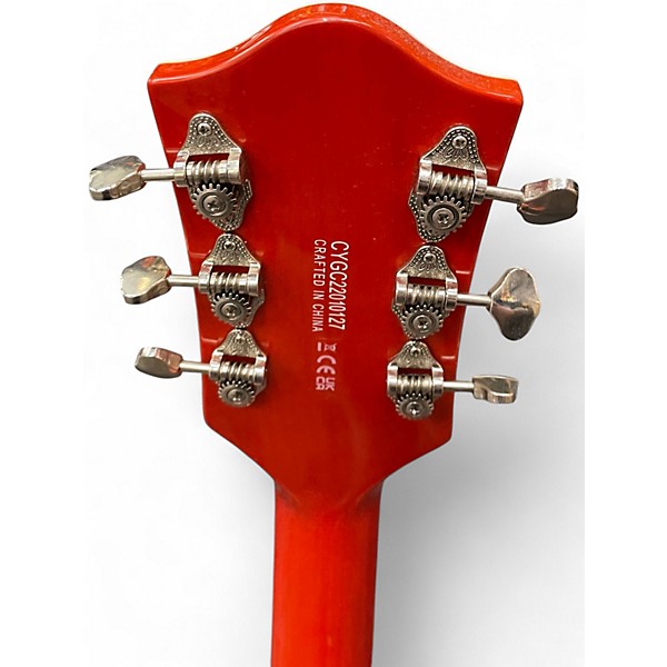 Used Gretsch Guitars G5427T Orange Hollow Body Electric Guitar