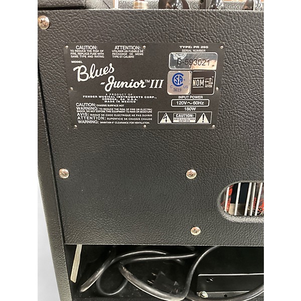 Used Fender FSR Blues Jr III Tube Guitar Combo Amp