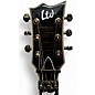 Used ESP LTD EC401 with Floyd Rose Trans Black Solid Body Electric Guitar