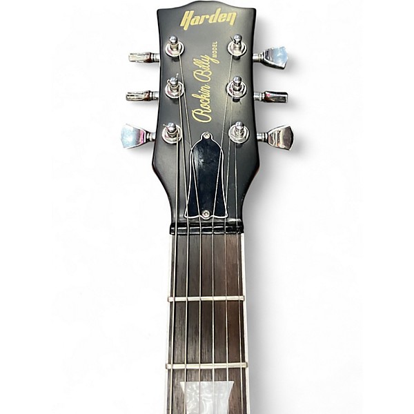 Used Harden Rockin Billy Gold Top Solid Body Electric Guitar