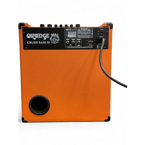 Used Orange Amplifiers Crush Bass 50 Bass Combo Amp
