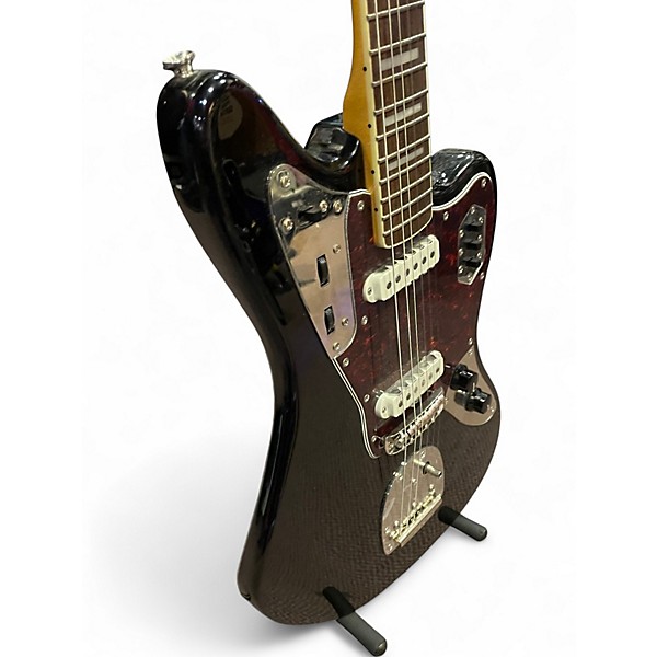 Used Squier CLASSIC VIBE JAGUAR Black Solid Body Electric Guitar