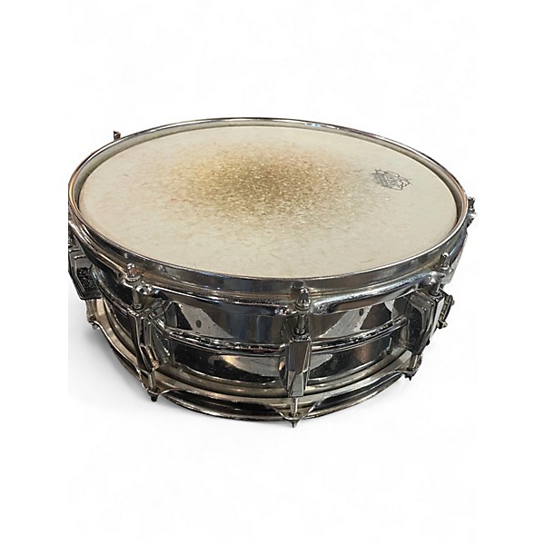 Used Ludwig 14in CHROME SNARE Chrome Drum