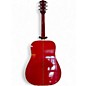 Used Gibson Dove Cherry Sunburst Acoustic Electric Guitar