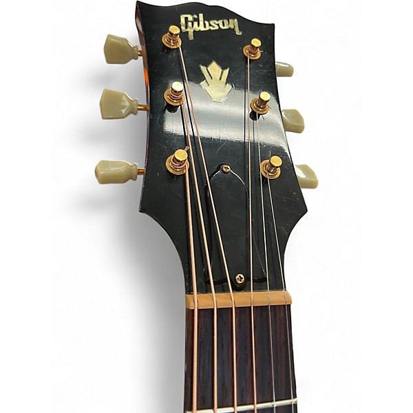 Used Gibson J100 Xtra Natural Acoustic Electric Guitar