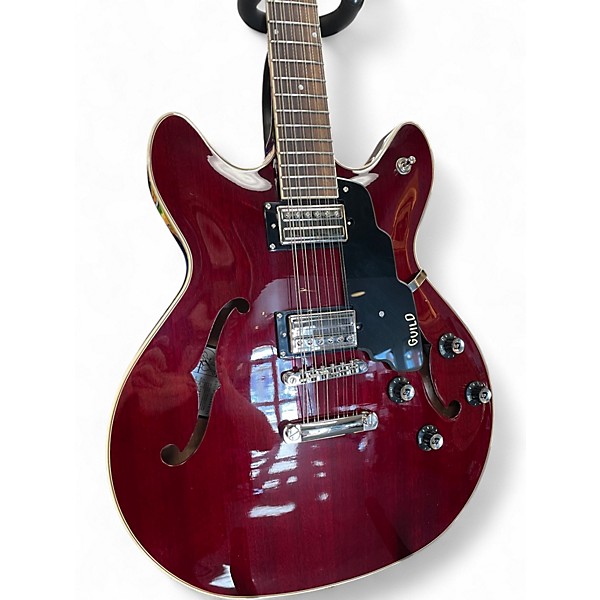 Used Guild Starfire 1-12 DC Cherry Red Solid Body Electric Guitar