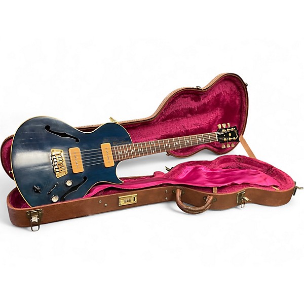 Used Gibson Blues Hawk Blues Hawk Blue Hollow Body Electric Guitar