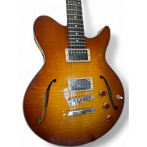 Used Eastman Romeo California Honey Burst Hollow Body Electric Guitar