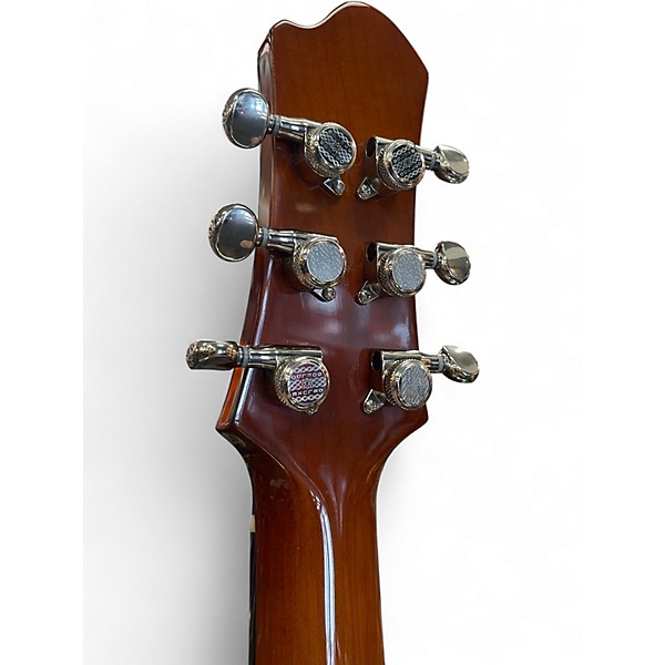 Used Eastman Romeo California Honey Burst Hollow Body Electric Guitar