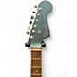 Used Fender Newporter Player Teal Acoustic Electric Guitar