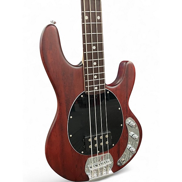 Used Sterling by Music Man S.U.B. Stingray Ray4 walnut Electric Bass Guitar
