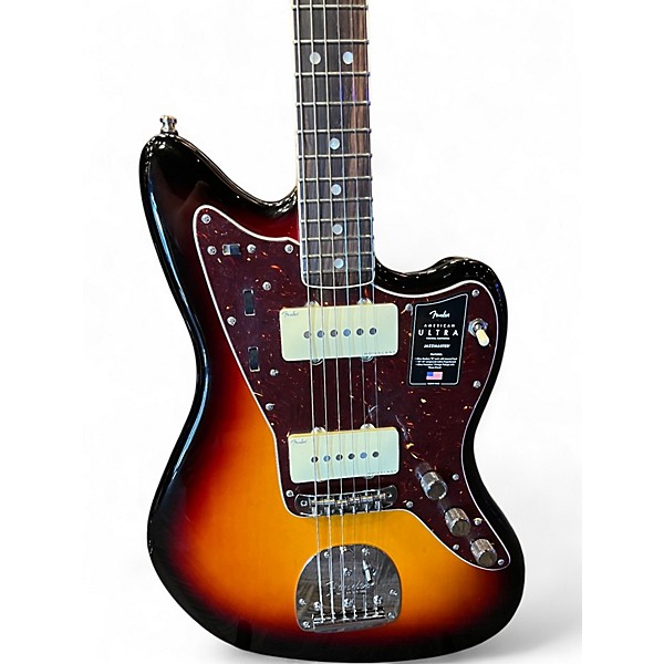 Used 2024 Fender American Ultra Jazzmaster Ultraburst Solid Body Electric Guitar