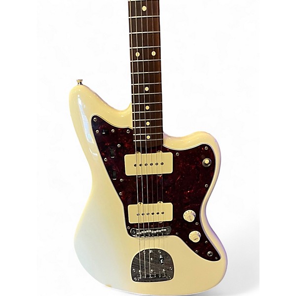 Used 2021 Fender Vintera 60s Jazzmaster Olympic White Solid Body Electric Guitar