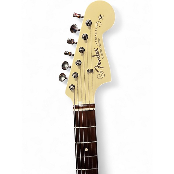 Used 2021 Fender Vintera 60s Jazzmaster Olympic White Solid Body Electric Guitar