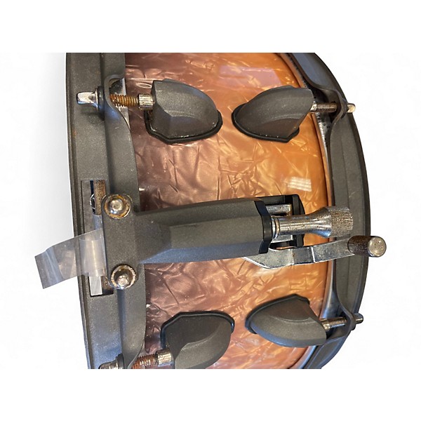 Used Mapex 5X14 Mydentity Snare Metallic Orange Drum