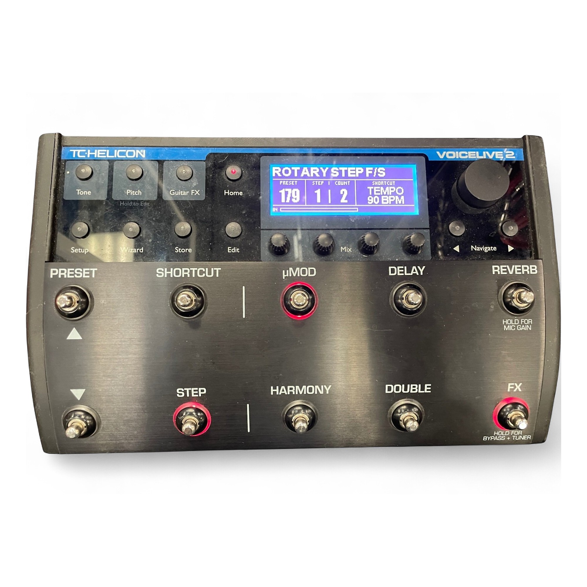 ギター TC-Helicon VoiceLive 2 Used TC Helicon VoiceLive 2 Vocal Processor | Guitar Center