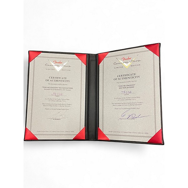 Used Fender "The Bludgeon" 1951 Nocaster Masterbuilt heavy relic Solid Body Electric Guitar