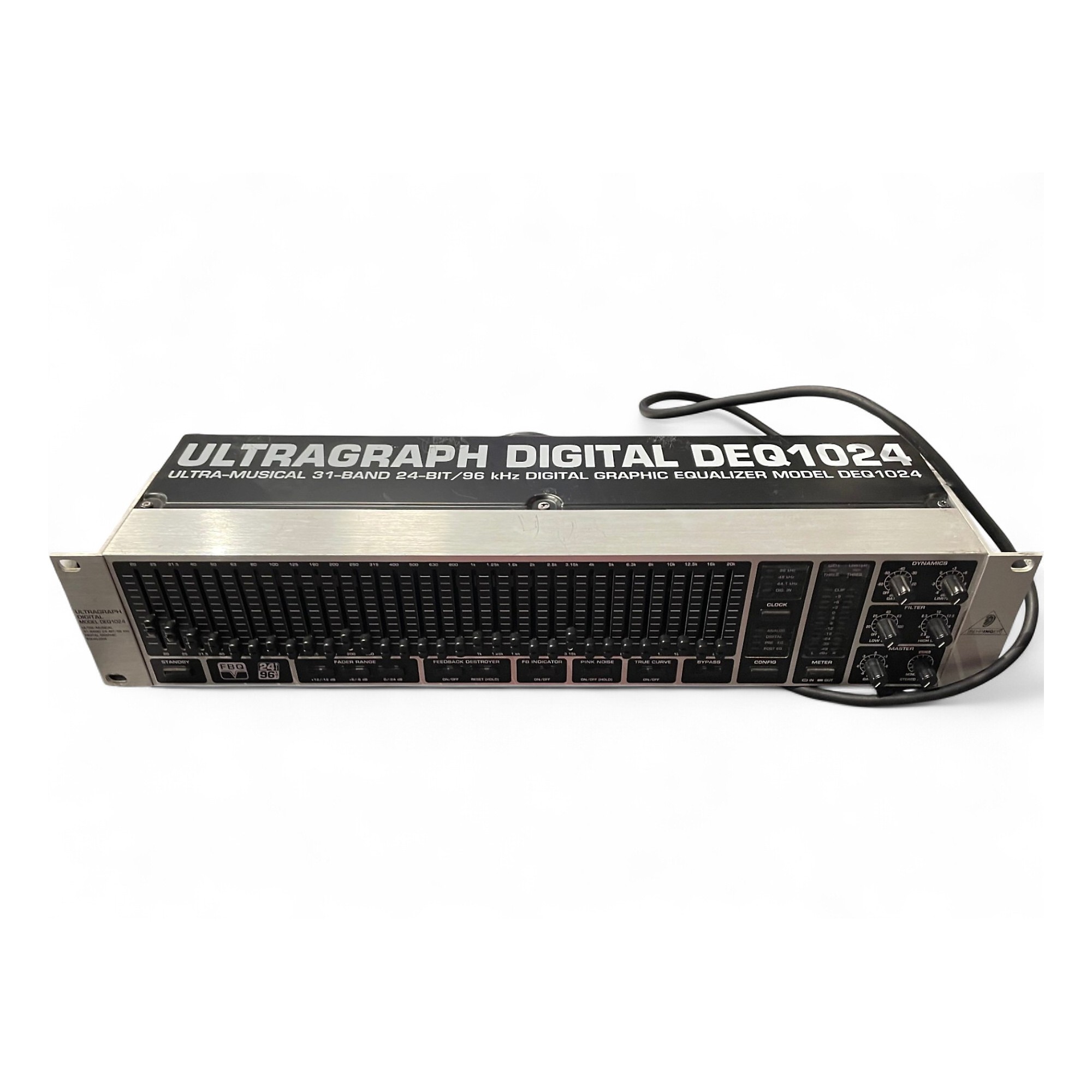 Used Behringer DEQ1024 Ultragraph Equalizer | Guitar Center