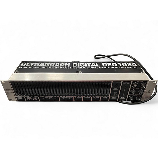 Used Behringer DEQ1024 Ultragraph Equalizer