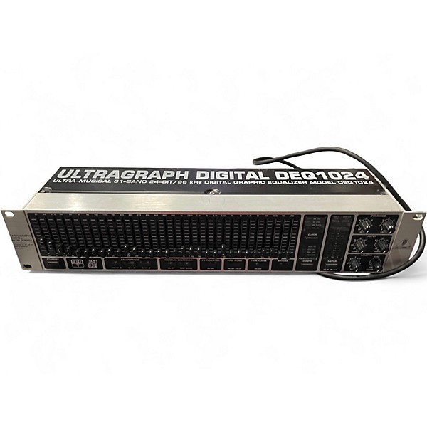 Used Behringer DEQ1024 Ultragraph Equalizer