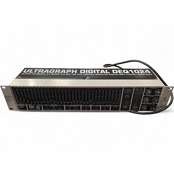 Used Behringer DEQ1024 Ultragraph Equalizer