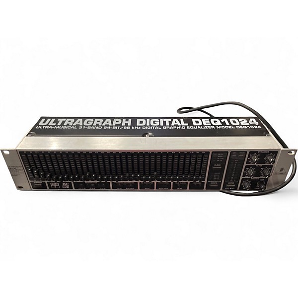 Used Behringer DEQ1024 Ultragraph Equalizer