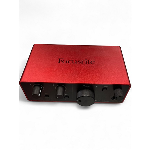 Used Focusrite scarlett solo gen 4 Audio Interface