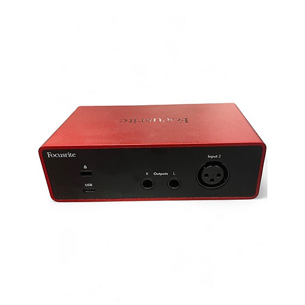 Used Focusrite scarlett solo gen 4 Audio Interface