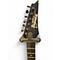 Used Ibanez GRG120QASP Gio blue gradation Solid Body Electric Guitar