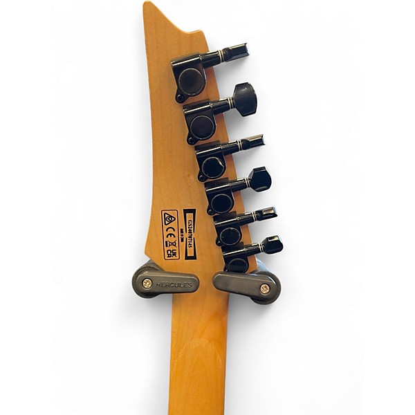 Used Ibanez GRG120QASP Gio blue gradation Solid Body Electric Guitar