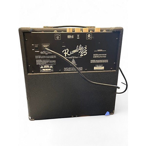 Used Fender Rumble 25 25W 1x8 Bass Combo Amp