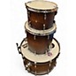 Used Pearl 3 Piece 3-Piece Drum Kit Brown Sunburst Drum Kit thumbnail