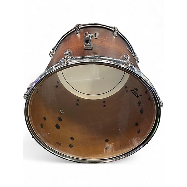 Used Pearl 3 Piece 3-Piece Drum Kit Brown Sunburst Drum Kit