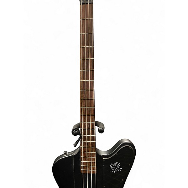 Used Epiphone Thunderbird Matte Black Electric Bass Guitar
