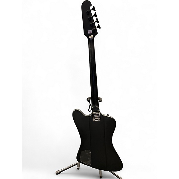 Used Epiphone Thunderbird Matte Black Electric Bass Guitar