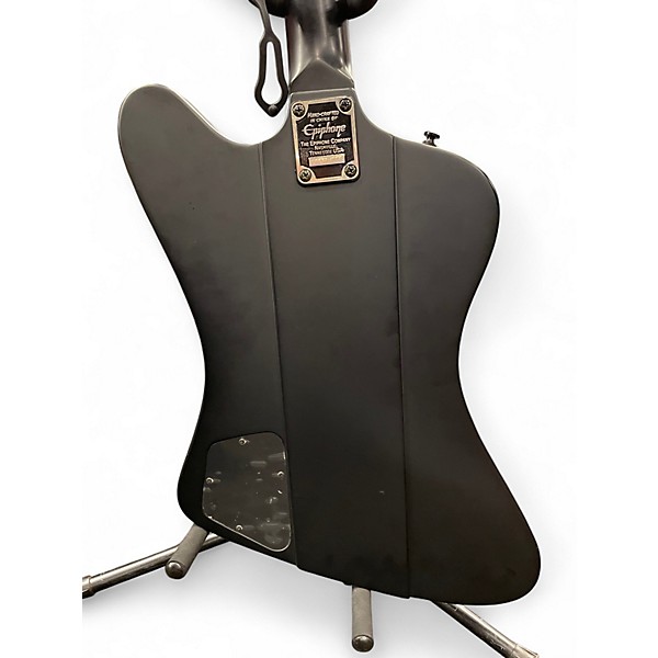 Used Epiphone Thunderbird Matte Black Electric Bass Guitar