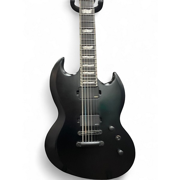 Used ESP LTD VIPER 400B Flat Black Baritone Guitars