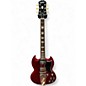 Used Epiphone 1964 SG Standard With Maestro Vibrola Reissue CHERRY RED Solid Body Electric Guitar thumbnail