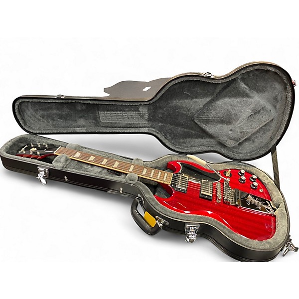 Used Epiphone 1964 SG Standard With Maestro Vibrola Reissue CHERRY RED Solid Body Electric Guitar
