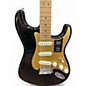 Used 2023 Fender LIMITED EDITION PLAYER STRAT ROASTED MAPLE NECK Black Solid Body Electric Guitar