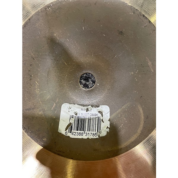 Used Zildjian 16in K Sweet Crash Cymbal