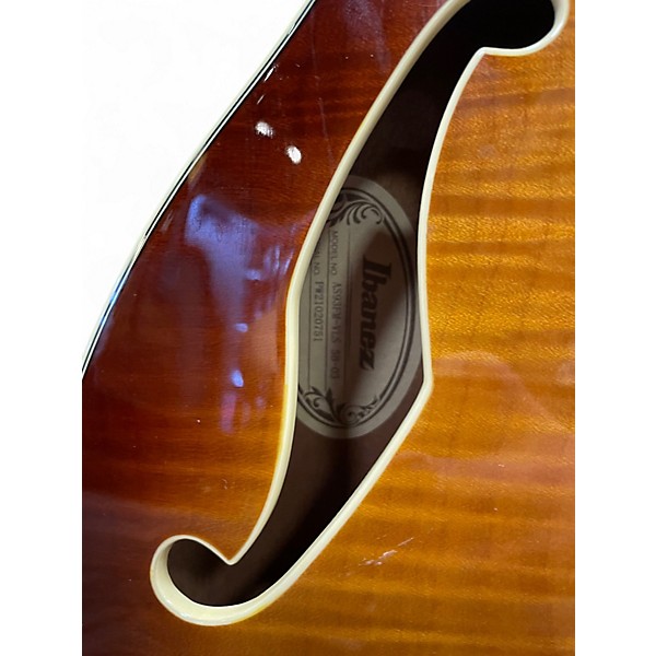 Used Ibanez AS93FM VLS VIOLIN SUNBURST Hollow Body Electric Guitar