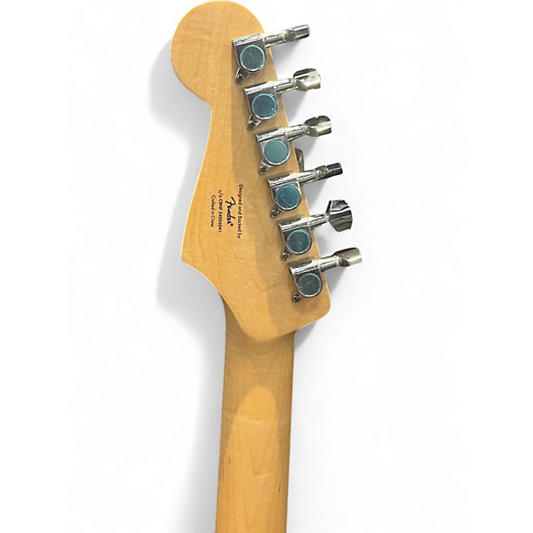 Used Squier Stratocaster Debut Black Solid Body Electric Guitar