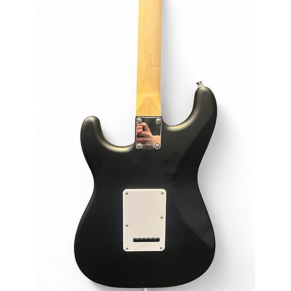 Used Squier Stratocaster Debut Black Solid Body Electric Guitar