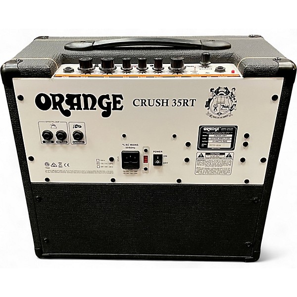 Used Orange Amplifiers Crush 35RT Guitar Combo Amp