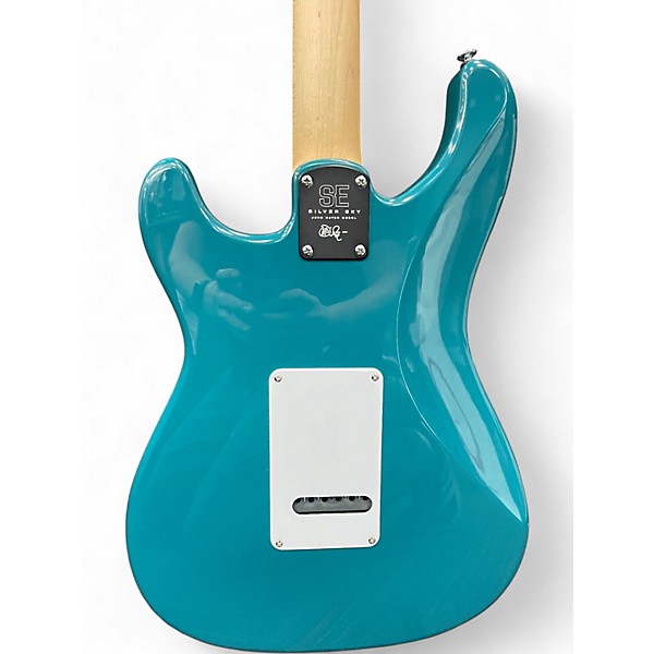 Used PRS SE Silver Sky NYLON BLUE Solid Body Electric Guitar